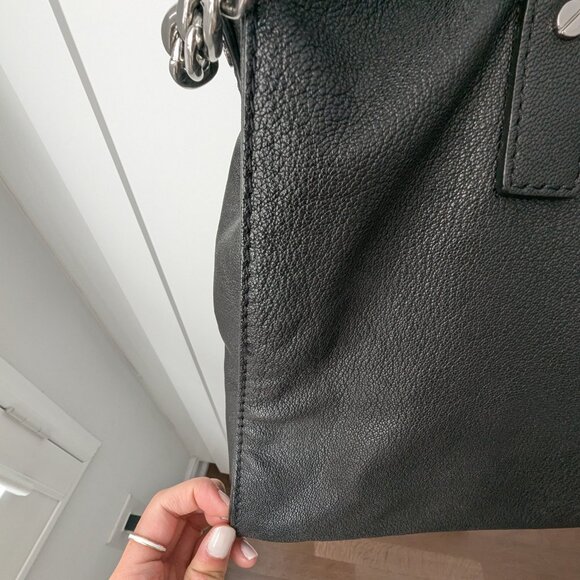 Michael Kors Hamilton Bag with Silver Hardware - Picture 3 of 4